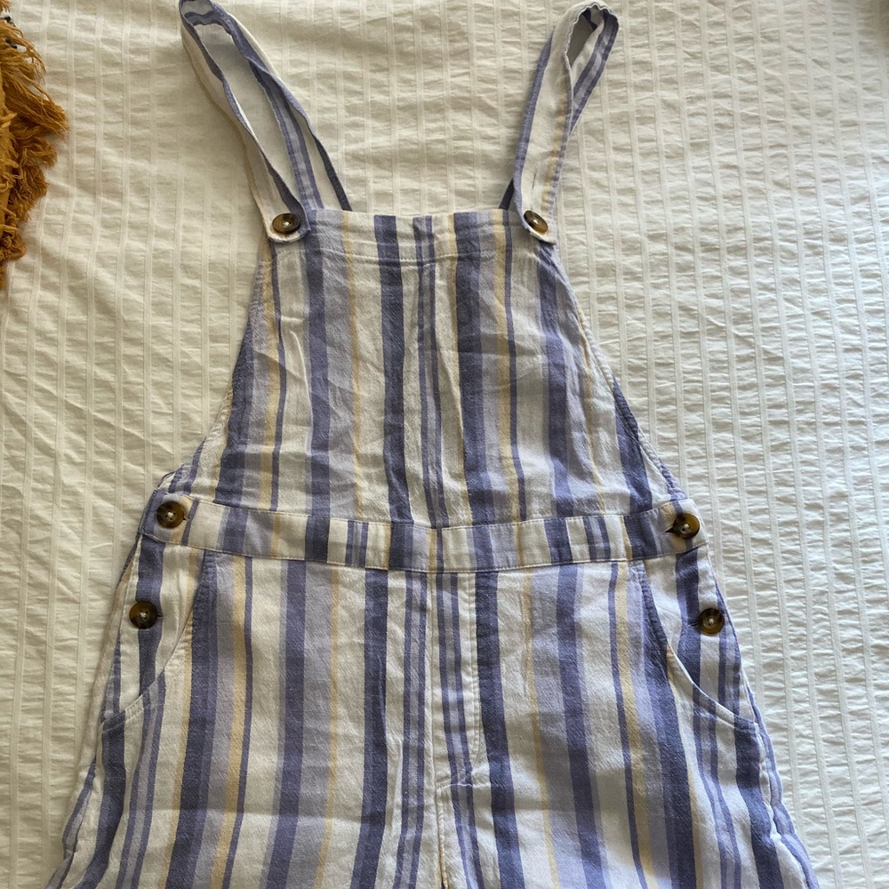 Shorts Overalls Stripped